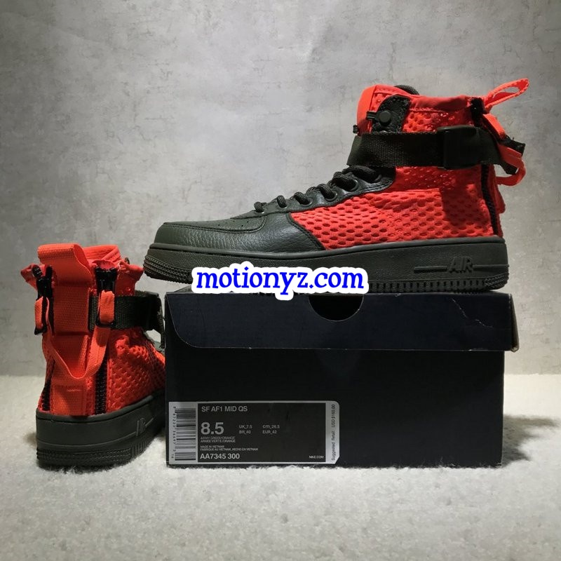 Nk SF Air Force 1 Mid QS Red